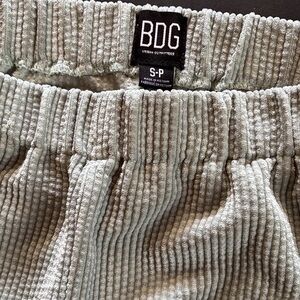 BDG Urban Outfitters Corduroy Lounge Pants in Sage S